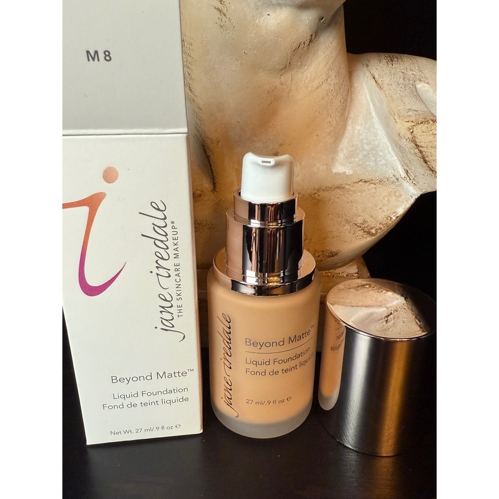 Jane Iredale Beyond Matte Liquid Foundation Shade M8 27ml 0.9 fl oz Makeup
